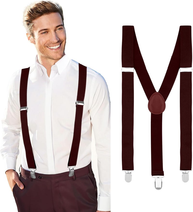QPIXVB Men's Suspenders - Kids, Boys, Women's Halloween, Cosplay, Christmas, Tuxedo, Dress, Duty Suspenders - Image 1